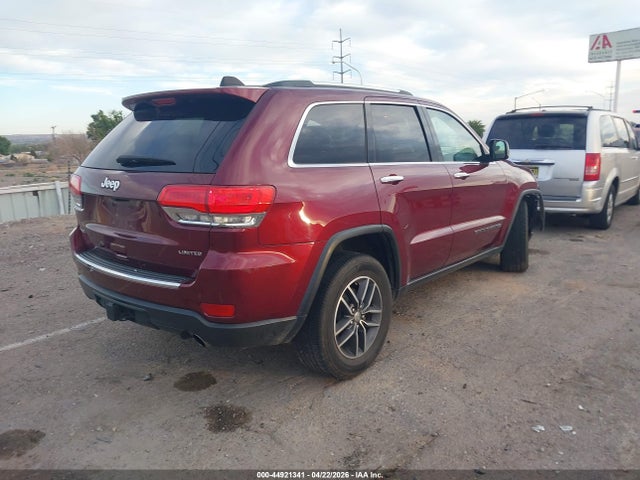 Aukcja sprzedaży 2017 Jeep Grand Cherokee Limited 4x4, vin: 1C4RJFBG8HC920986, numer aukcji: 44921341