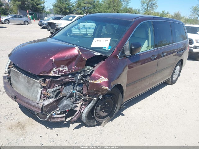 44921349 :رقم المزاد ، 5FNRL3H25AB067301 vin ، 2010 Honda Odyssey Lx مزاد بيع