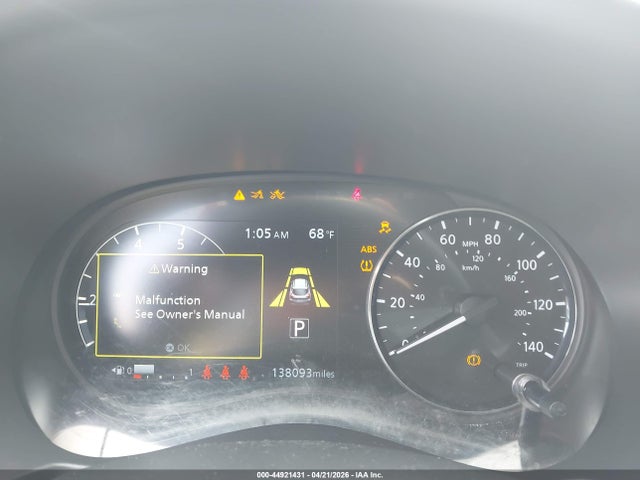 2022 Nissan Kicks Sv Xtronic Cvt მანქანა იყიდება აუქციონზე, vin: 3N1CP5CV3NL484031, აუქციონის ნომერი: 44921431