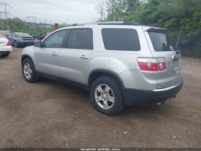 2010 Gmc Acadia Sl მანქანა იყიდება აუქციონზე, vin: 1GKLVKED9AJ201093, აუქციონის ნომერი: 44921455