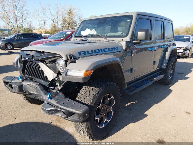 44921493 :رقم المزاد ، 1C4JJXR6XNW230473 vin ، 2022 Jeep Wrangler 4xe Unlimited Rubicon 4x4 مزاد بيع