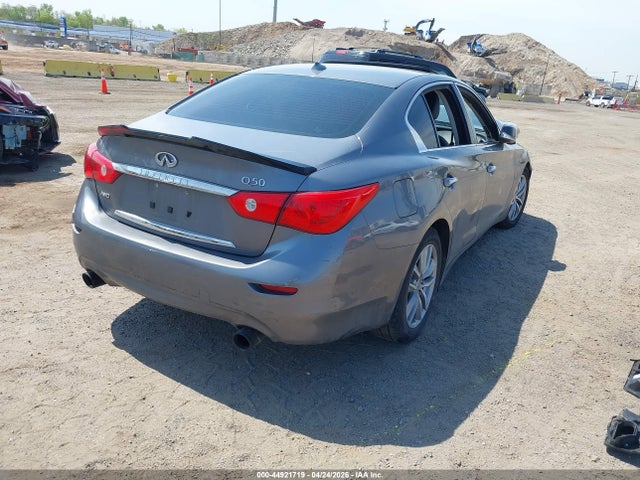2017 Infiniti Q50 3.0t Premium მანქანა იყიდება აუქციონზე, vin: JN1EV7AR4HM830551, აუქციონის ნომერი: 44921719