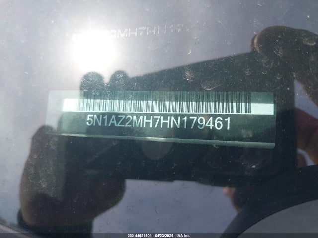 Aukcja sprzedaży 2017 Nissan Murano Sl, vin: 5N1AZ2MH7HN179461, numer aukcji: 44921901