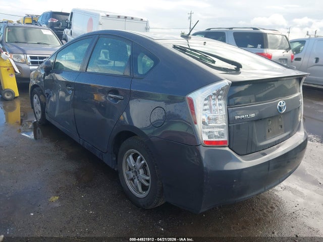 44921912 :رقم المزاد ، JTDKN3DU4B5310344 vin ، 2011 Toyota Prius Three مزاد بيع