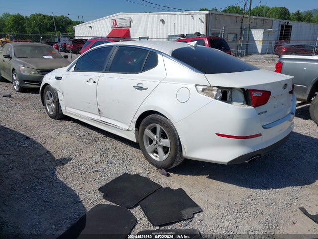 2015 Kia Optima Lx მანქანა იყიდება აუქციონზე, vin: KNAGM4A7XF5639291, აუქციონის ნომერი: 44921960