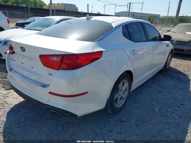 2015 Kia Optima Lx მანქანა იყიდება აუქციონზე, vin: KNAGM4A7XF5639291, აუქციონის ნომერი: 44921960