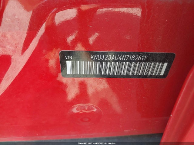 Aukcja sprzedaży 2022 Kia Soul Lx, vin: KNDJ23AU4N7182611, numer aukcji: 44922017