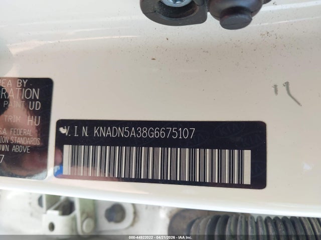 Aukcja sprzedaży 2016 Kia Rio Ex, vin: KNADN5A38G6675107, numer aukcji: 44922022