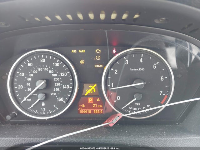 44922072 :رقم المزاد ، 5UXFE435X7L010259 vin ، 2007 Bmw X5 3.0si مزاد بيع