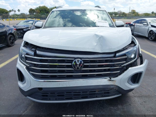 44922110 :رقم المزاد ، 1V2WR2CA7RC567655 vin ، 2024 Volkswagen Atlas 2.0t Se W/technology مزاد بيع