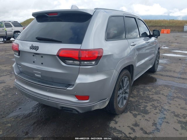 Продажа на аукционе авто 2018 Jeep Grand Cherokee High Altitude 4x4, vin: 1C4RJFCM8JC423446, номер лота: 44922125