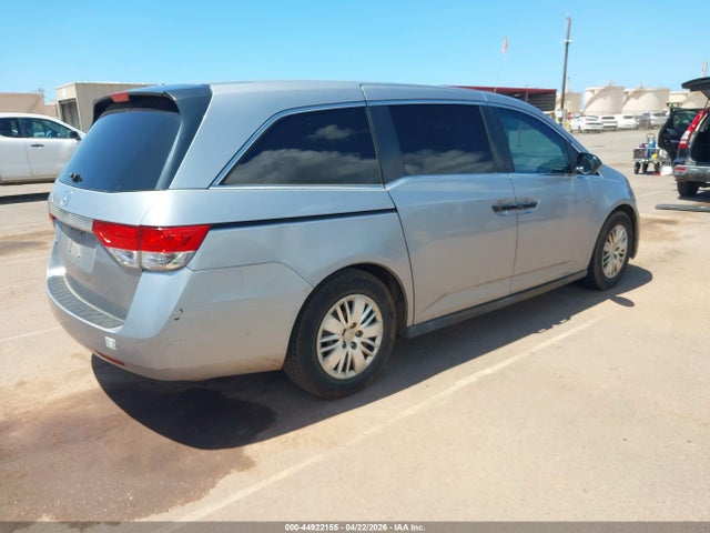 2017 Honda Odyssey Lx მანქანა იყიდება აუქციონზე, vin: 5FNRL5H20HB002393, აუქციონის ნომერი: 44922155