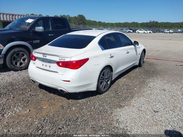 44922168 :رقم المزاد ، JN1AV7AR2EM703050 vin ، 2014 Infiniti Q50 Hybrid Sport مزاد بيع