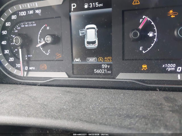 Aukcja sprzedaży 2022 Hyundai Tucson Sel, vin: 5NMJB3AE0NH120950, numer aukcji: 44922221