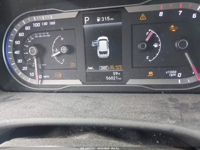 Aukcja sprzedaży 2022 Hyundai Tucson Sel, vin: 5NMJB3AE0NH120950, numer aukcji: 44922221