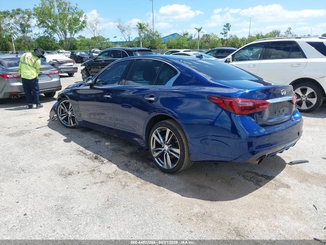 Продаж на аукціоні авто 2019 Infiniti Q50 3.0t Signature Edition, vin: JN1EV7AP3KM541411, номер лоту: 44922264