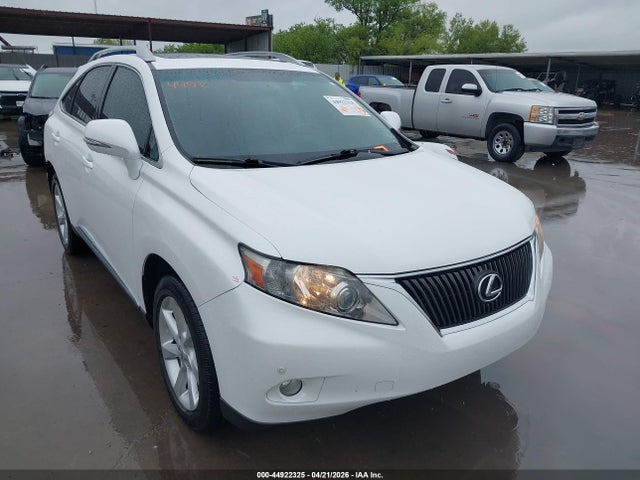 44922325 :رقم المزاد ، 2T2ZK1BA9AC037287 vin ، 2010 Lexus Rx 350 مزاد بيع
