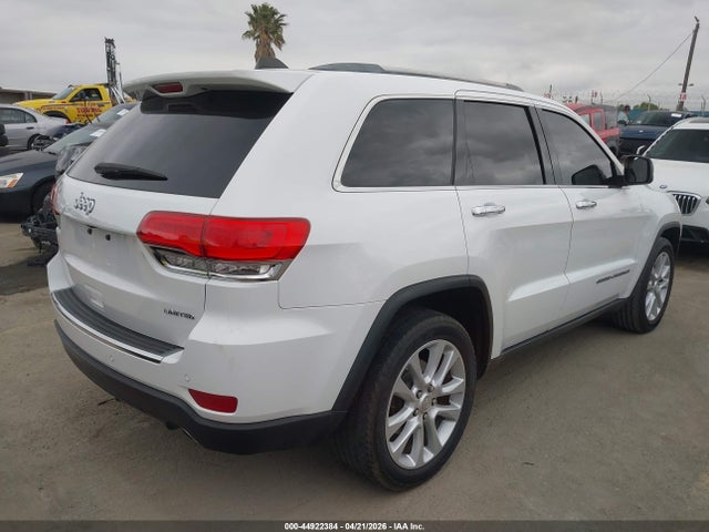 Продажа на аукционе авто 2017 Jeep Grand Cherokee Limited 4x2, vin: 1C4RJEBG1HC696258, номер лота: 44922384