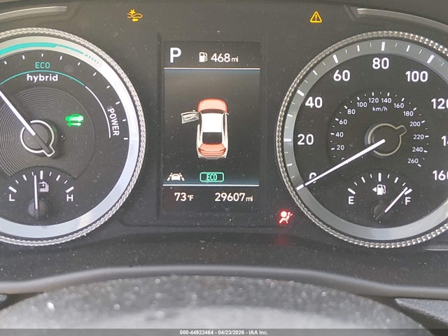 44922464 :رقم المزاد ، KMHL34JJ1NA044959 vin ، 2022 Hyundai Sonata Hybrid Sel مزاد بيع