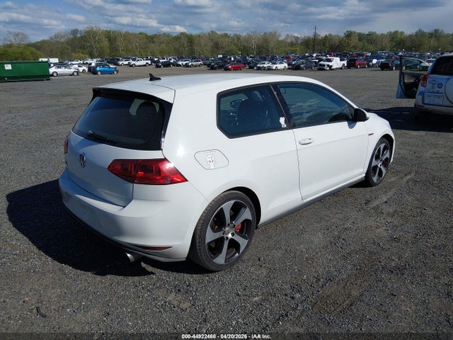 44922468 :رقم المزاد ، 3VWY47AU0GM011098 vin ، 2016 Volkswagen Golf Gti S W/performance Package 2-door مزاد بيع