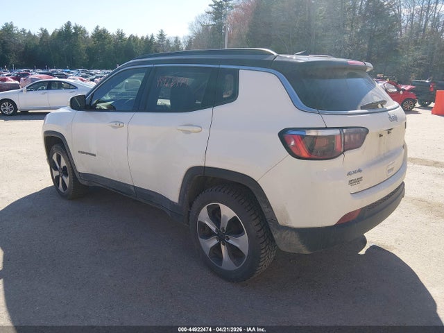 Aukcja sprzedaży 2018 Jeep Compass Latitude 4x4, vin: 3C4NJDBB5JT281189, numer aukcji: 44922474