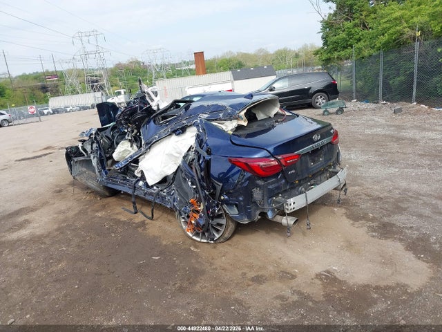 2023 Infiniti Q50 Luxe Awd მანქანა იყიდება აუქციონზე, vin: JN1EV7BR7PM540608, აუქციონის ნომერი: 44922480