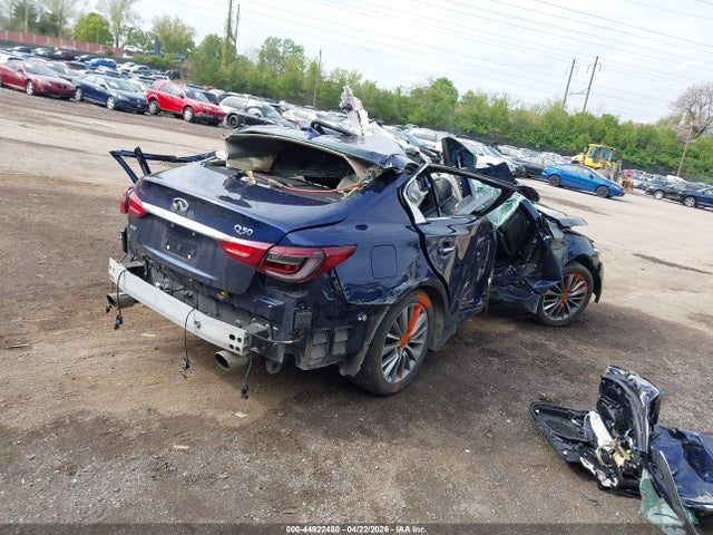 2023 Infiniti Q50 Luxe Awd მანქანა იყიდება აუქციონზე, vin: JN1EV7BR7PM540608, აუქციონის ნომერი: 44922480