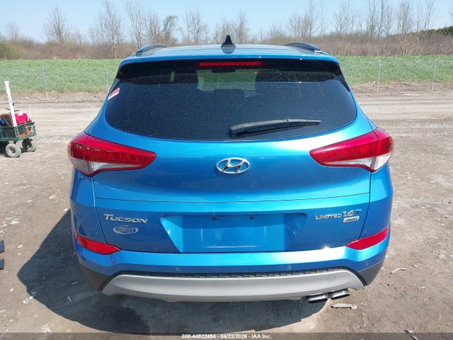 Продажа на аукционе авто 2017 Hyundai Tucson Limited, vin: KM8J3CA25HU578186, номер лота: 44922494