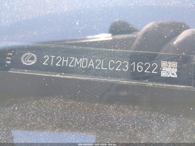 2T2HZMDA2LC231622 Lexus RX 350