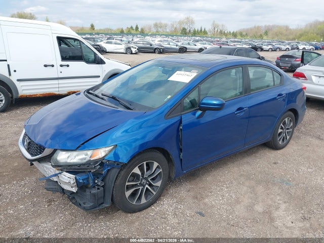 2015 Honda Civic Ex მანქანა იყიდება აუქციონზე, vin: 19XFB2F84FE013122, აუქციონის ნომერი: 44922562