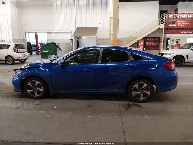 44922564 :رقم المزاد ، 2HGFC2F65MH524644 vin ، 2021 Honda Civic Lx مزاد بيع