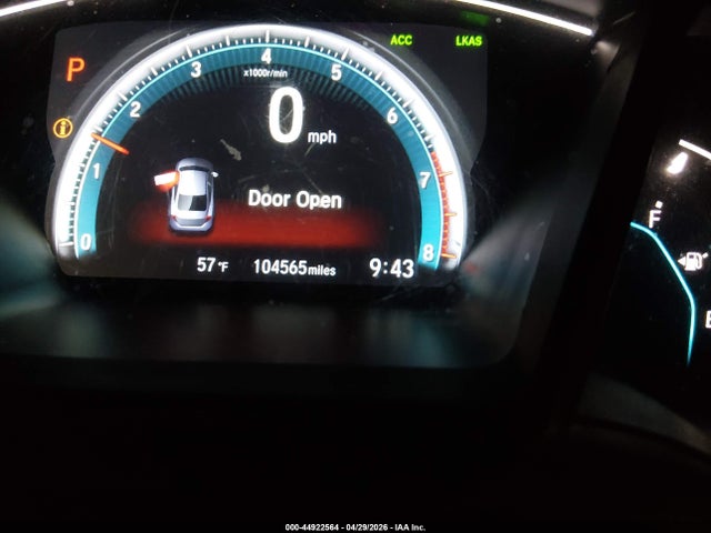 44922564 :رقم المزاد ، 2HGFC2F65MH524644 vin ، 2021 Honda Civic Lx مزاد بيع