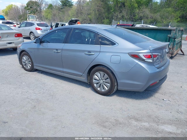 2016 Hyundai Sonata Hybrid Se მანქანა იყიდება აუქციონზე, vin: KMHE24L17GA041723, აუქციონის ნომერი: 44922664