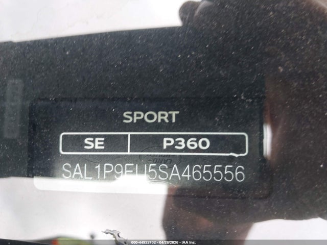 SAL1P9EU5SA465556 Land Rover Range Rover Sport P360 Se