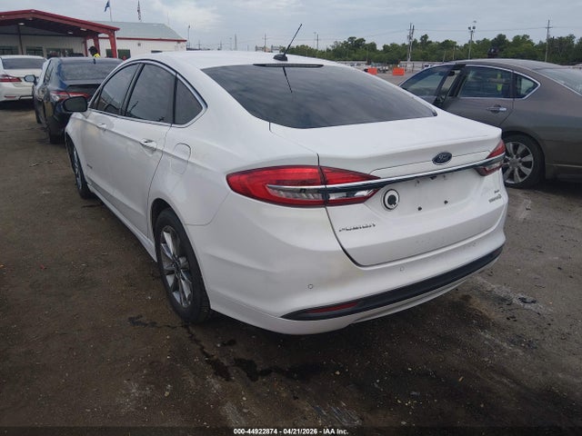 3FA6P0LU5HR409262 Ford Fusion Hybrid Se