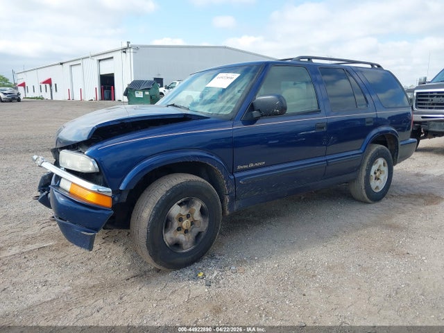 2001 Chevrolet Blazer Trailblazer მანქანა იყიდება აუქციონზე, vin: 1GNDT13WX12190398, აუქციონის ნომერი: 44922890
