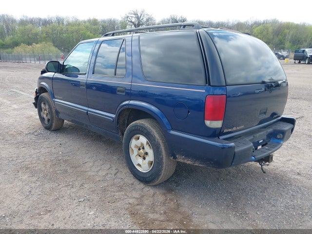 2001 Chevrolet Blazer Trailblazer მანქანა იყიდება აუქციონზე, vin: 1GNDT13WX12190398, აუქციონის ნომერი: 44922890