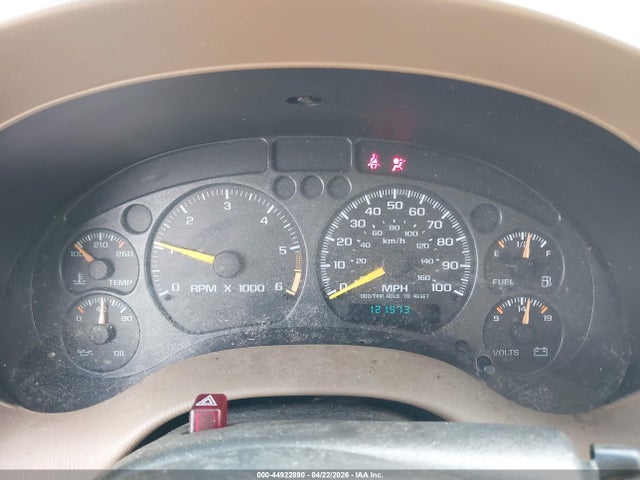 2001 Chevrolet Blazer Trailblazer მანქანა იყიდება აუქციონზე, vin: 1GNDT13WX12190398, აუქციონის ნომერი: 44922890