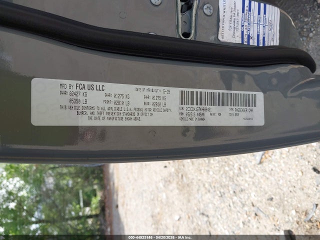 Продажа на аукционе авто 2019 Dodge Charger Sxt Awd, vin: 2C3CDXJG7KH668421, номер лота: 44923146