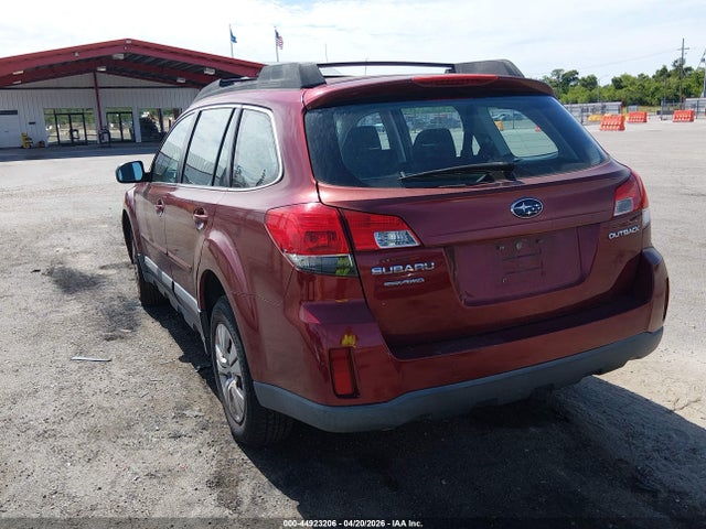 2012 Subaru Outback 2.5i მანქანა იყიდება აუქციონზე, vin: 4S4BRBAC3C3206043, აუქციონის ნომერი: 44923206