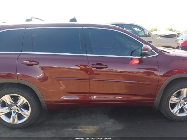 Toyota Highlander Limited V6 2015 5TDDKRFH8FS135391 Image 14
