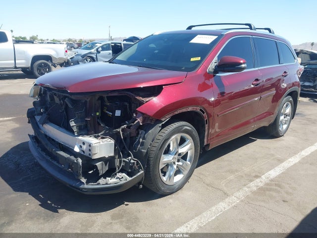 Toyota Highlander Limited V6 2015 5TDDKRFH8FS135391 Image 2