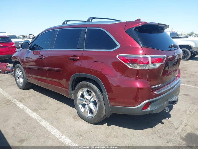Toyota Highlander Limited V6 2015 5TDDKRFH8FS135391 Image 3