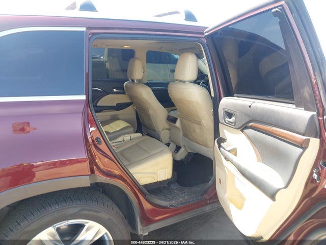 Toyota Highlander Limited V6 2015 5TDDKRFH8FS135391 Image 8