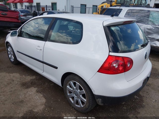 2008 Volkswagen Rabbit S მანქანა იყიდება აუქციონზე, vin: WVWAA71K38W326233, აუქციონის ნომერი: 44923231