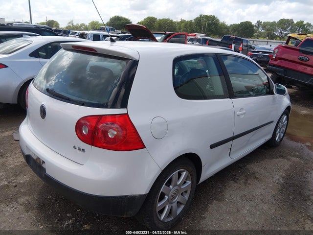 2008 Volkswagen Rabbit S მანქანა იყიდება აუქციონზე, vin: WVWAA71K38W326233, აუქციონის ნომერი: 44923231