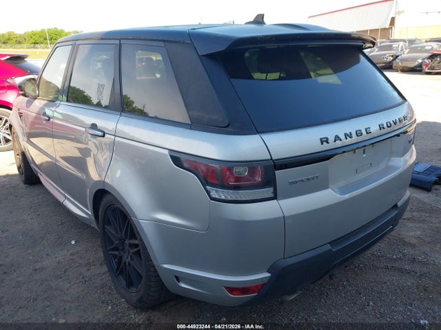 Aukcja sprzedaży 2016 Land Rover Range Rover Sport 3.0l V6 Supercharged Hse, vin: SALWS2PF3GA102934, numer aukcji: 44923244