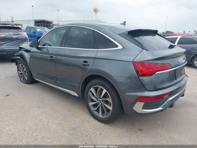 Aukcja sprzedaży 2023 Audi Q5 Sportback Premium Plus 45 Tfsi S Line Quattro S Tronic, vin: WA15AAFY0P2028752, numer aukcji: 44923248