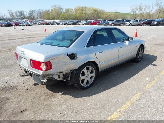 2001 Audi S8 4.2 მანქანა იყიდება აუქციონზე, vin: WAUGU54D51N013566, აუქციონის ნომერი: 44923328