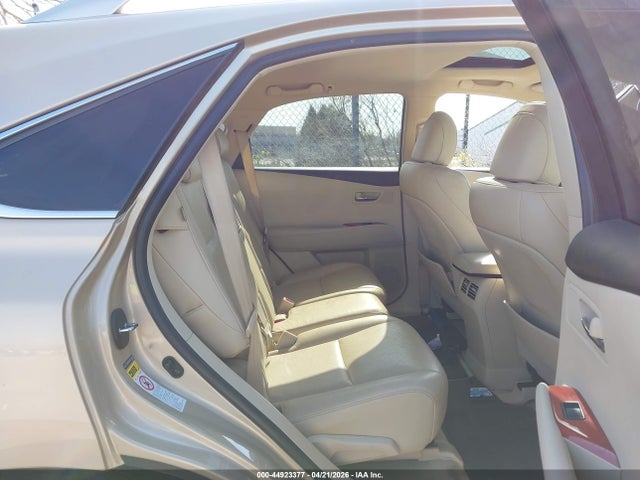 44923377 :رقم المزاد ، 2T2BK1BA7AC078356 vin ، 2010 Lexus Rx 350 مزاد بيع